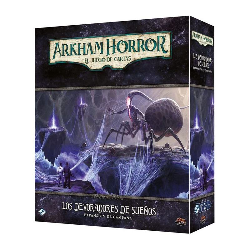 asmodee arkham horror lcg los devoradores de suenos expansion de campana
